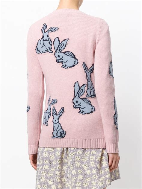 prada sweater bunny|farfetch Prada sweaters.